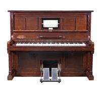 0109-stems-det1.jpg; 0109; Upright Player-Piano 'Grandiola'Pianola, 'Grandiola'
; pianola