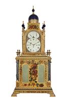 0609-orgelklok.jpg; 0609; Musical Table Clock with Bell Playing and Organ Movement, ‘ShaftesburyTafeklok met orgelpijpen en bellen
; uurwerk met orgelpijpen