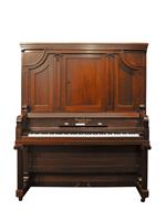 0829-0.jpg; 0829; Reproduction Grand Piano 'Red Welte Vertegrand' Reproductiepiano, 'Vertegrand'; reproductiepiano