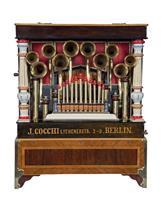 1119-cornettino.jpg; 1119; Street Barrel Organ, ‘Cornettino’ Straatorgel, 'Cornettino'; straatorgel