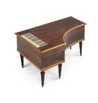 0084-det1.jpg; 0084; Naainecessaire, vleugelMusical Sewing Box With Cylinder Movement; muziekdoos met cilindermusic box with cylinder3candidatekandidaatcandidatKandidatcandidatokandidatמועמדkandidat候選人