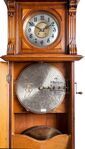 0693-Polyphon-open.jpg; 0693; Upright Disc Musical Box with Clock MovementPlaat spelende staande klok met speelkam; uurwerk met speelkamtimepiece with playing comb3candidatekandidaatcandidatKandidatcandidatokandidatמועמדkandidat候選人
